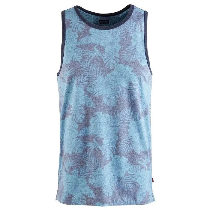 Levi's Men's Foliage Tank Blue Size Small