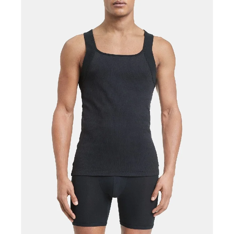 Calvin Klein Men's 2-Pk. Tank Tops Black Size Small