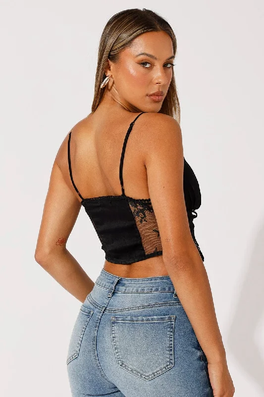 Black Cami Top