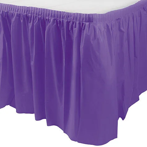 women's summer midi skirtsNew Purple Table Skirt  29" x 21' | 1ct