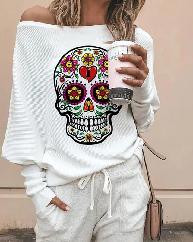 women's long sleeve tops with relaxed fitsJulia Fashion - Women Fashion Long Sleeve Casual Tops