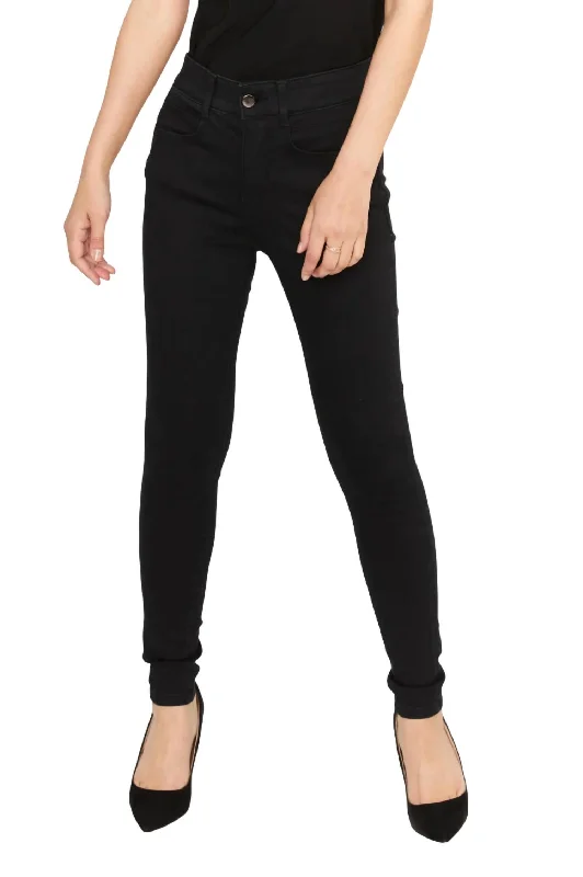 women's denim jeans for a vintage styleWomen's Straight Leg Jean In Black