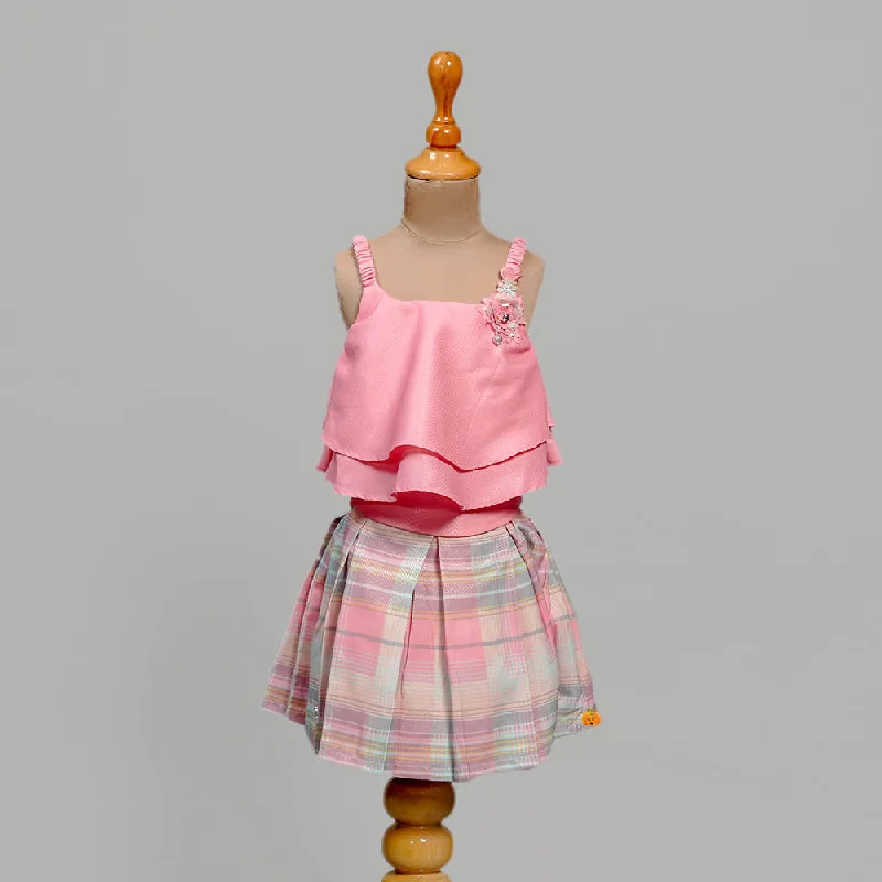 women's woven A-line skirts for summerBeautiful Skirt And Top For Kids