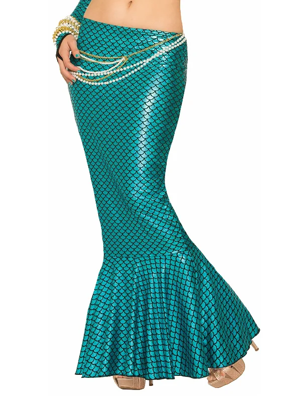 women's warm party skirtsBlue Adult Mermaid Skirt| 1ct