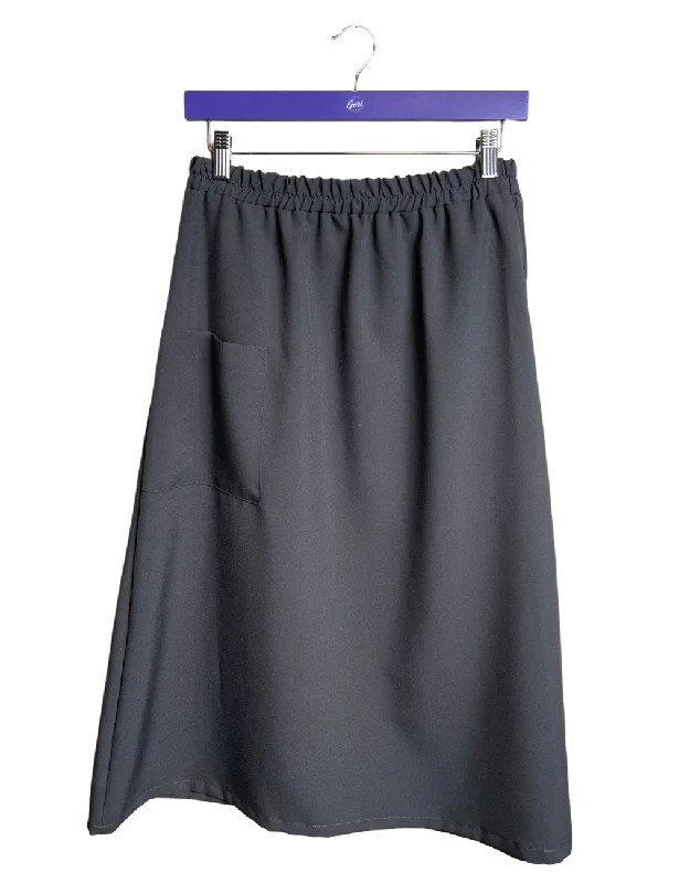 women's denim skirtsAdaptive Wrap Around Skirt - Grey