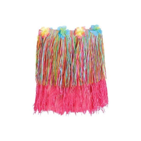 women's lace-up skirtsRainbow Hawaiian Hula Skirt for Kids