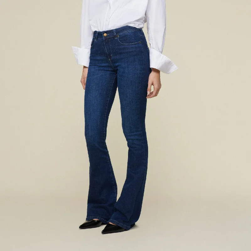 women's denim jeans for a timeless classic lookRaval-16 Marconi Mist - High Rise Flare