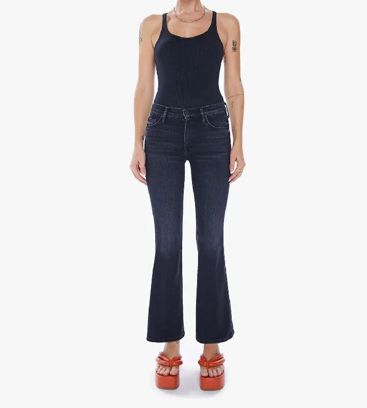 women's denim jeans for special occasionsThe Weekender Flare Jeans In Deep End