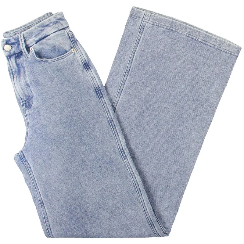 women's relaxed-fit denim jeansWomens Wide Leg High Waist Wide Leg Jeans