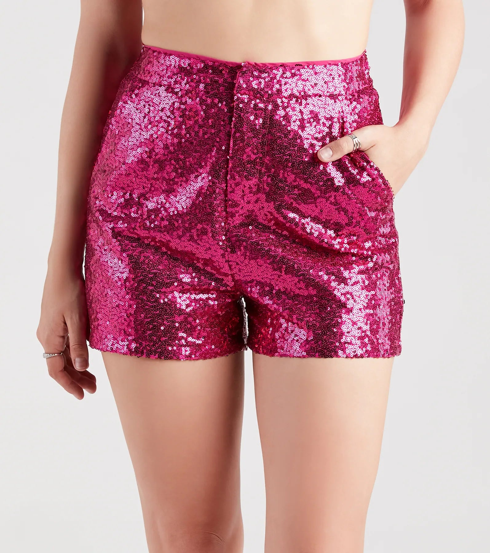 women's floral shortsMade For The Glamour Sequin Shorts