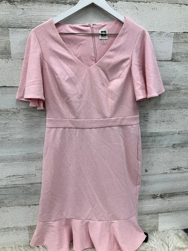 waist-cinching midi dressesDress Casual Midi By Anne Klein In Pink, Size: S