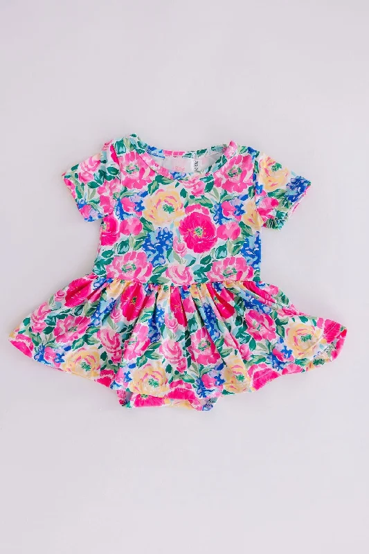 Wildflower Wishes S/S Twirl Bodysuit