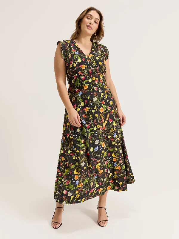 fitted midi dressesLasting Memories Midi Dress