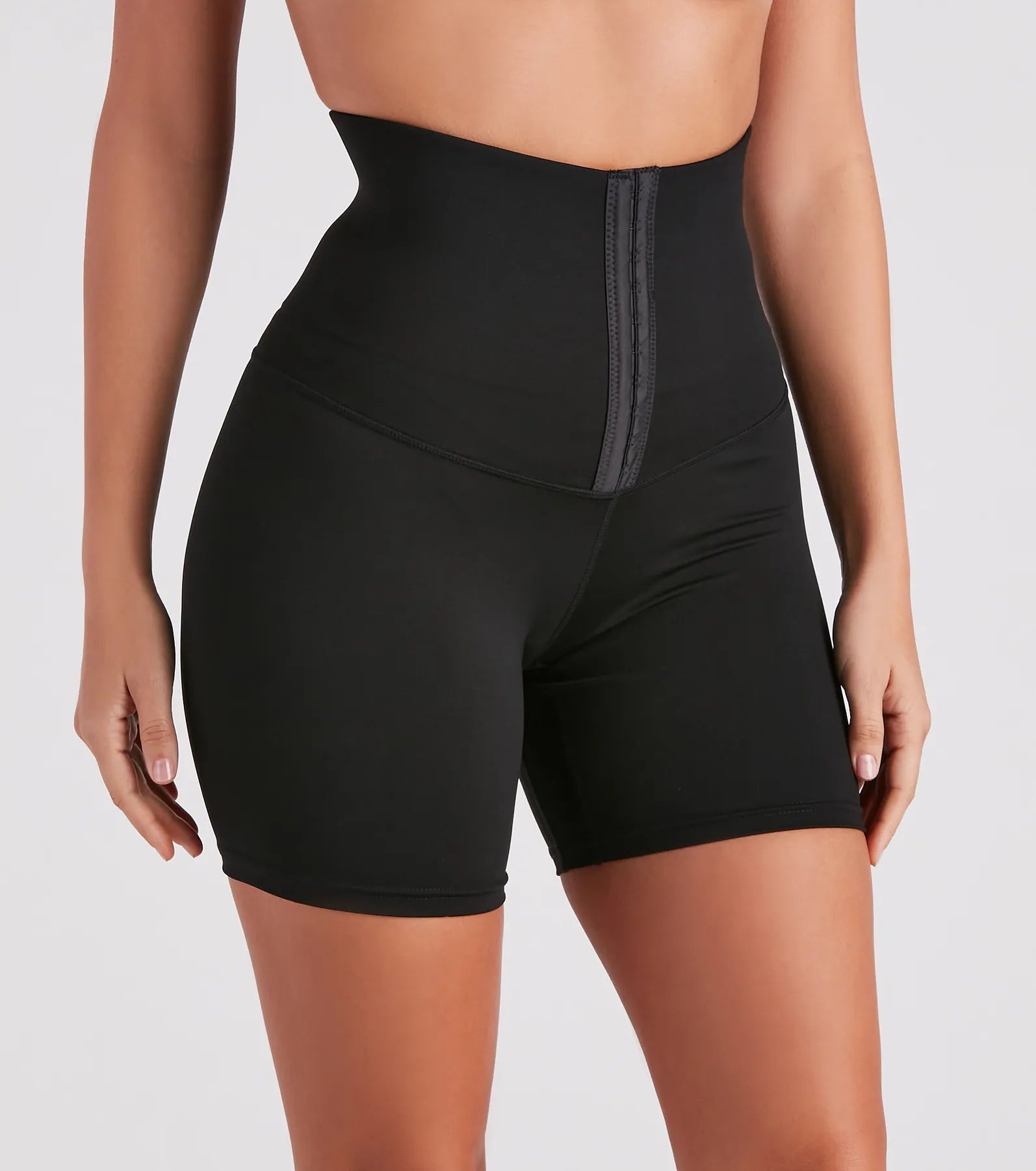 women's designer shortsCinched Silhouette Corset Shaper Shorts