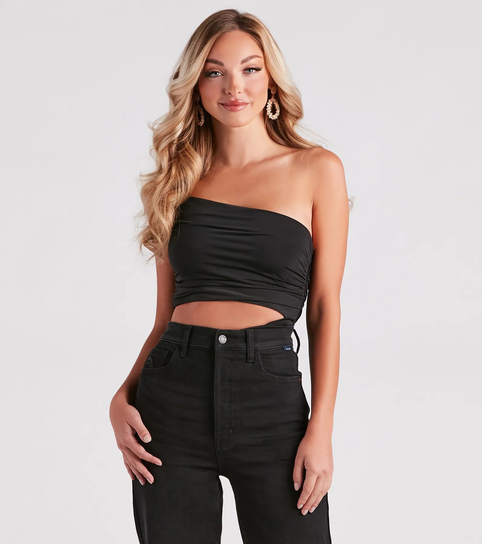 Casual Date Night Cutout Knit Bodysuit