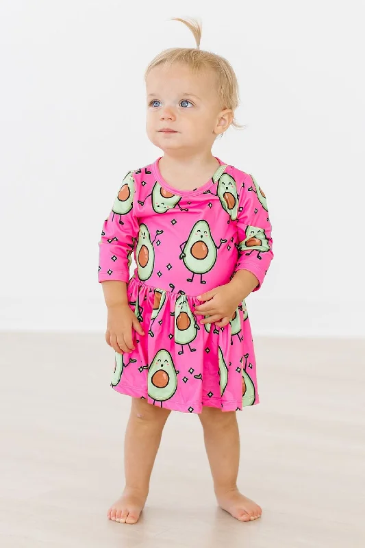 SALE Happy Avocados Twirl Bodysuit