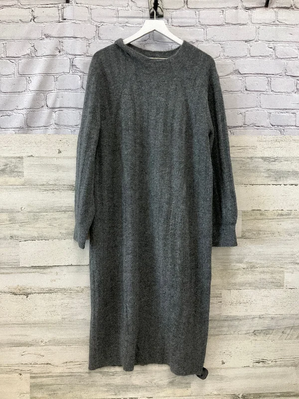 midi dresses for summerDress Casual Midi By A New Day In Grey, Size: Xl