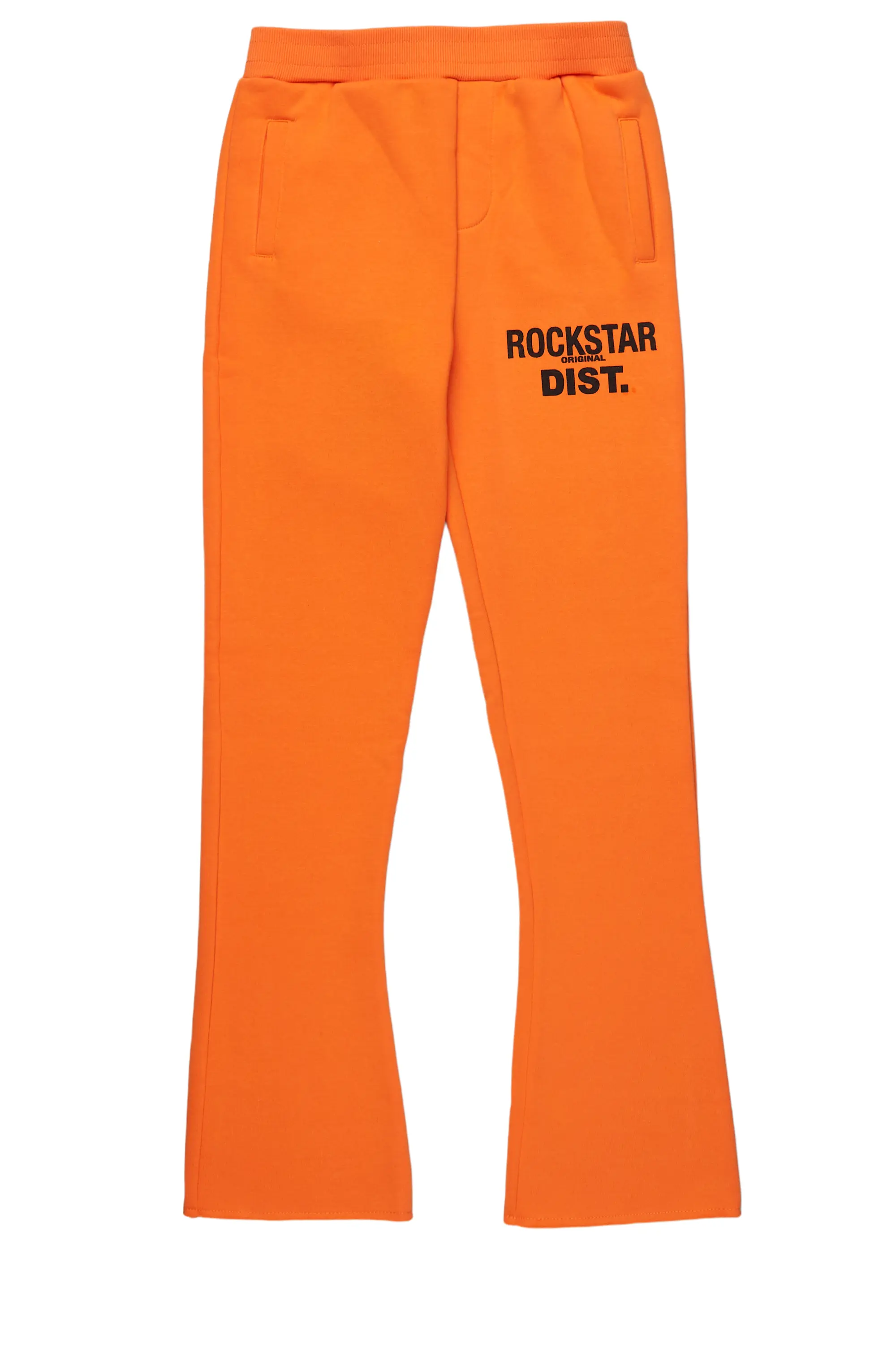 women's nursing pantsBoys Alpine Orange Stacked Trackpant