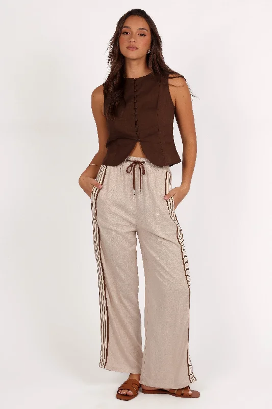 women's bridal pantsJenner Pant - Beige