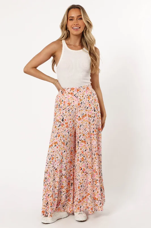 women's trendy pantsKenzie Pant - Pink Floral