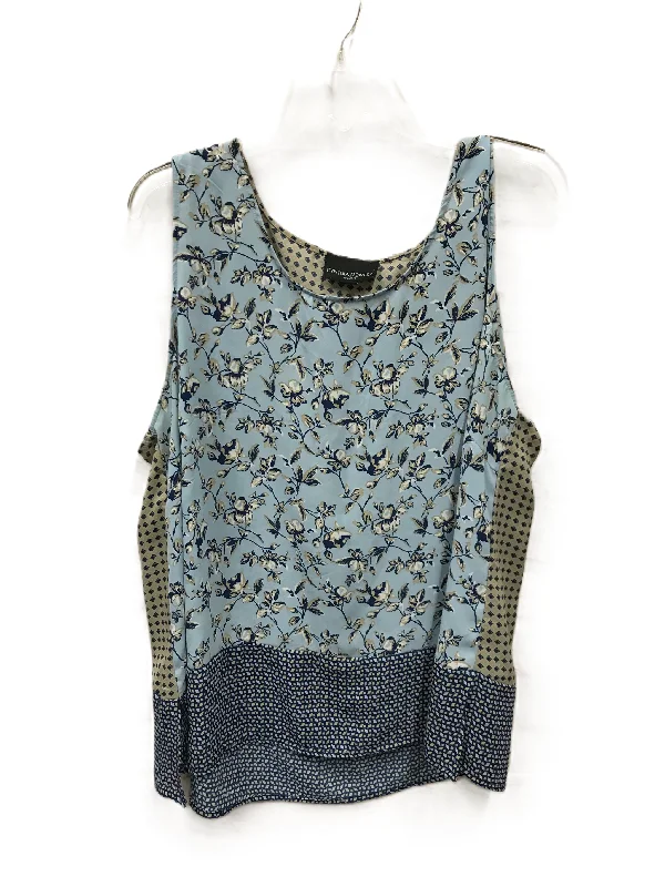 women's tops that offer a perfect blend of style, comfort, and affordabilityBlue Top Sleeveless By Cynthia Rowley, Size: 2x