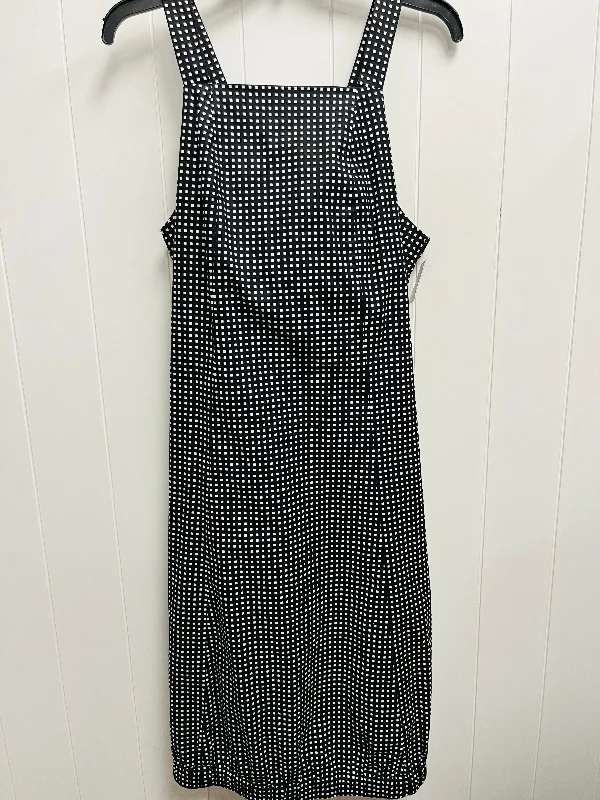 women's glam dressesDress Designer By Kate Spade In Black & White, Size: L