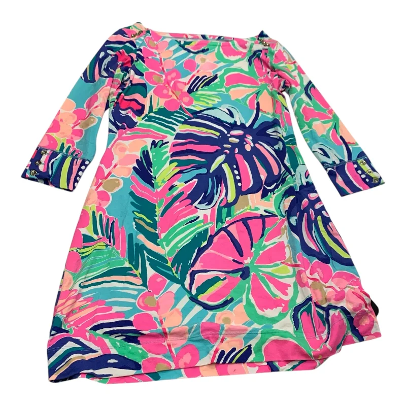 women's eco-friendly dressesDress Designer By Lilly Pulitzer In Multi-colored, Size: M