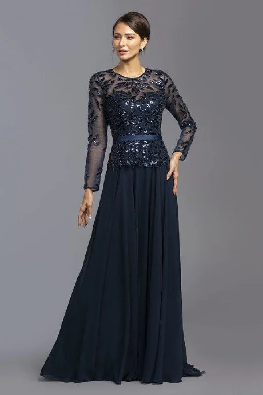 Formal Dress for Eco-Conscious EventsSequin Embellished Long Formal Dress