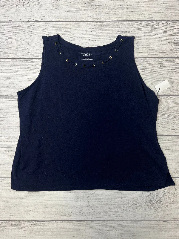 tank tops for womenNavy Top Sleeveless Talbots, Size 3x