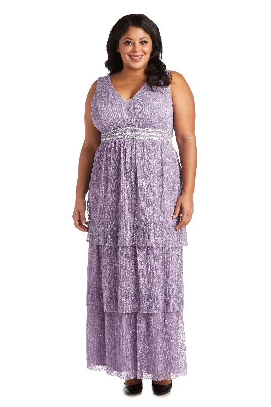 Formal Dress for Literary AwardsR&M Richards 7142W Long Plus Size Formal Dress