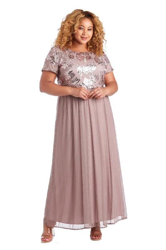 Formal Dress for Awards CeremoniesR&M Richards 7058W Long Plus Size Formal Dress Sale