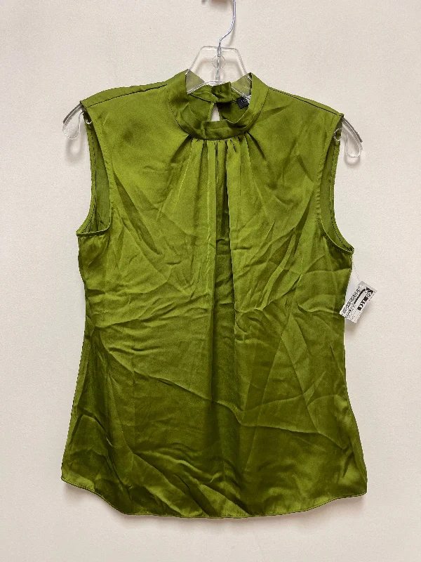 women's tops with beading accentsTop Sleeveless By Vince Camuto In Green, Size: S