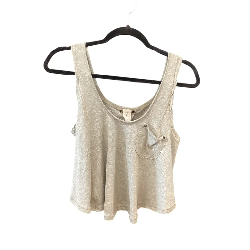 women's tops in solid colorsTop Sleeveless By We The Free In Green, Size: Xs