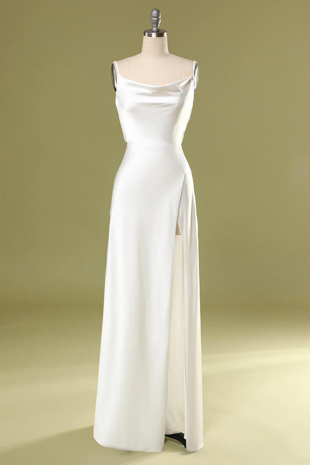 prom dresses with sheer overlaysMermaid White Long Prom Dress