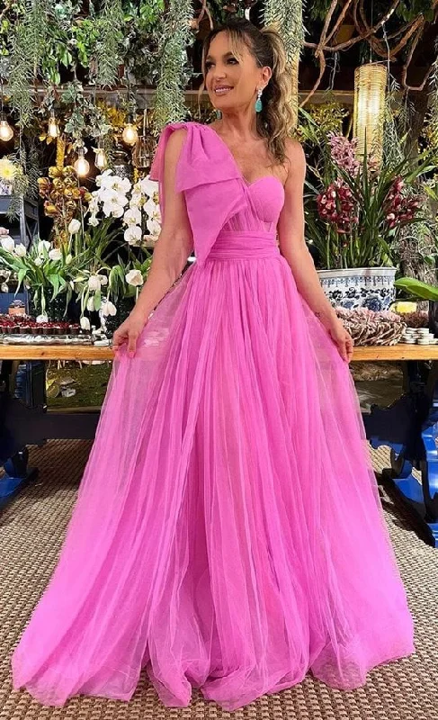 prom dresses with built-in petticoatsPink Prom Dresses, 2023 Prom Dresses, Long Prom Dresses     S1497