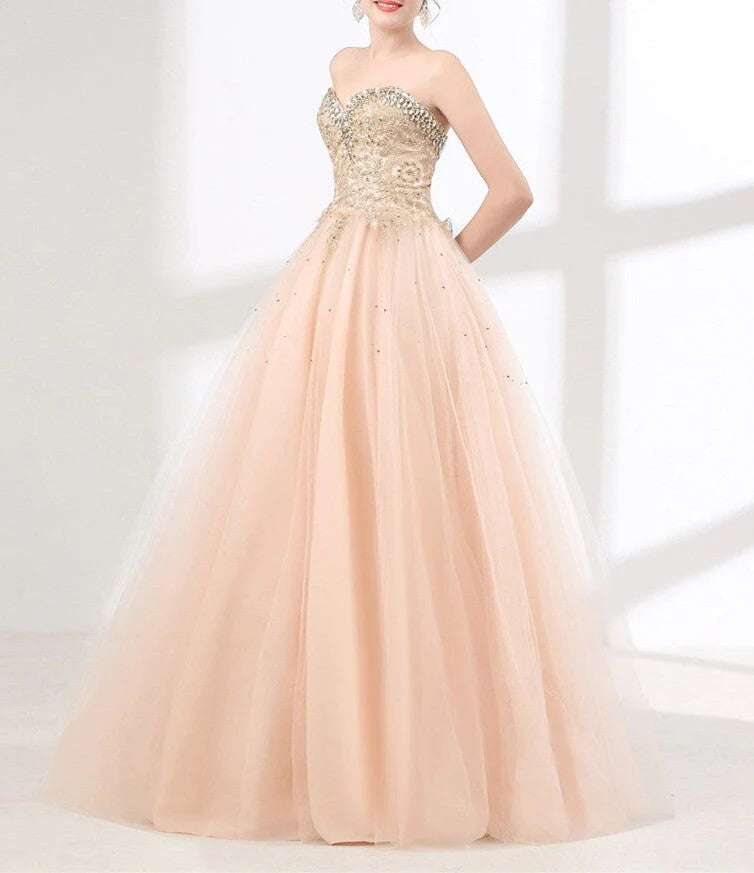 geometric print prom dressesProm Dresses Sweetheart A Line Tulle With Ruffles